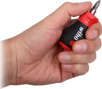 Kaçavidë Wiha 33738 SoftFinish Stubby, magnetike, me magazinë bitash, e kuqe