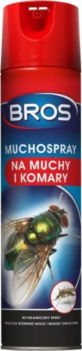 Spray kundër insekteve BROS Fly Spray, 400 ml, aerosol, transparent