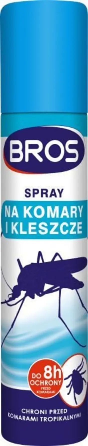 Sprej kundër mushkonjave dhe rriqrave BROS, 90ml, veprim zmbrapsës
