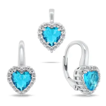 Set vathë + varëse Brilio Silver SET273WLB