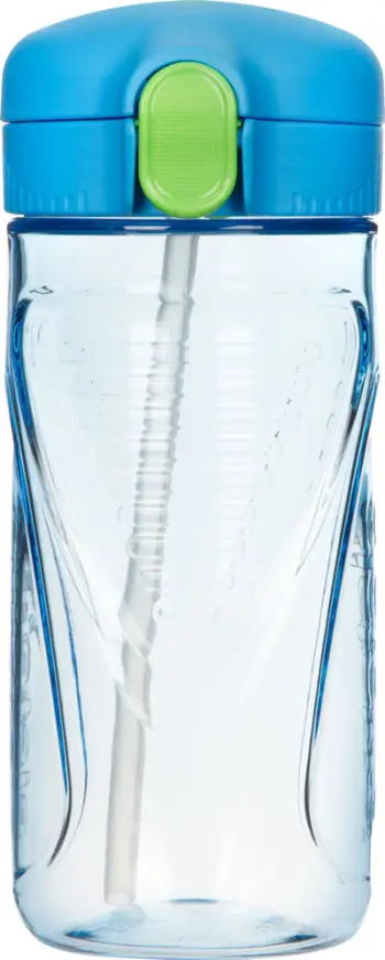 Shishe uji Sistema Tritan Quick Flip, 520ml, pa BPA, blu e tejdukshme