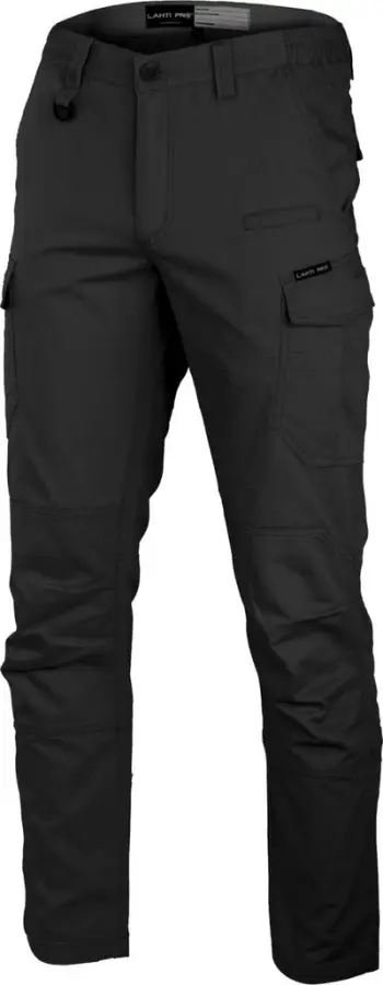 Salopeta pune Lahti Pro L4054602, slim fit, 220 g/m², e zezë