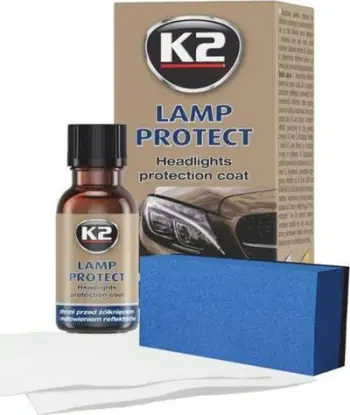 Veshje mbrojtëse për fenerë K2 Lamp Protect, 10ml, për plastikë dhe xham