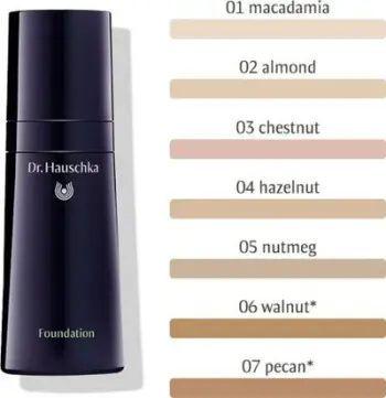 Fondatinë Dr. Hauschka Foundation 03 Chestnut, 30 ml, mbulim natyral