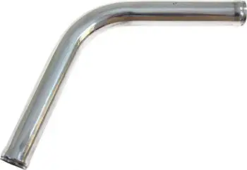 Tub alumini TurboWorks_D, kënd 67°, diametër 15mm, 30cm, argjendtë