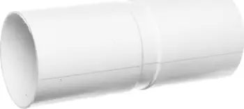 Konektor i drejtë PVC TT Plast ZPL 47, Ø47 mm, set 50 copë, i bardhë