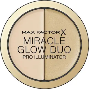 Iluminues kremoz Max Factor Miracle Glow Duo, 2 nuanca, për fytyrë, ngjyra të ndryshme