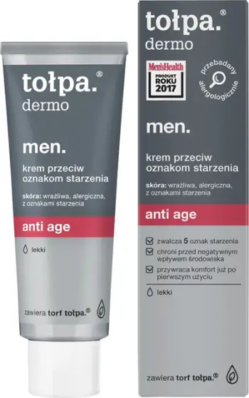 Krem fytyre Tołpa Dermo Man 40+, anti rrudhë, rigjenerues, 40ml