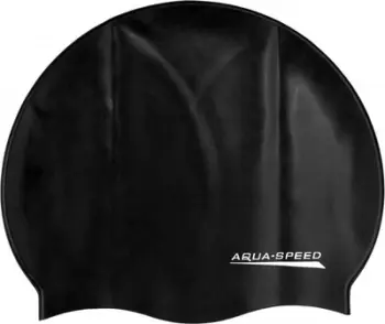 Kaskë noti Aqua-Speed Silicone Mono Col.07, silikon super-stretch, e zezë