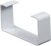 Mbajtëse kanali ventiluese Awenta Flat Duct Bracket, 55x110 mm, e bardhë