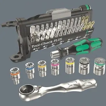 Set veglash Wera Kraftform Kompakt Tool Check Plus, 57 pjesë, tabaka shkumëze, shumëngjyrësh