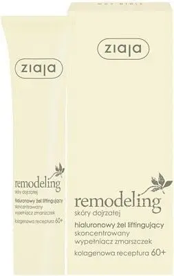 Xhel lifting për fytyrë Ziaja Lifting Gel Hyaluronic Remodeling, me acid hialuronik, efekt kundër rrudhave