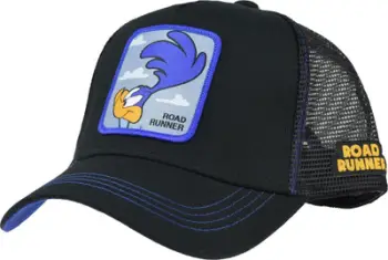 Kapelë bejsbolli Capslab Freegun Looney Tunes CL-LOO-1-ROA1, rrjetë, snapback, e zezë
