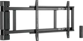Braketë motorike për TV Equip, 32"-75", me telekomandë, e zezë