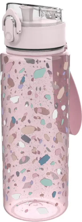 Shishe uji Lunch Buddies Water Bottle, 600ml, transparente, rozë