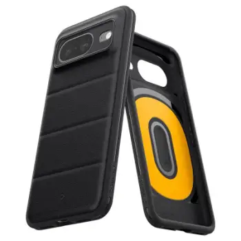 Mbështjellës telefoni Spigen Caseology Athlex për Google Pixel 8, dy shtresa, rezistent ndaj goditjeve, i zi