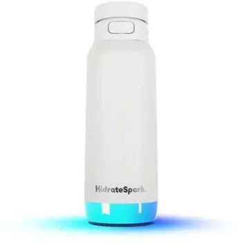 Shishe inteligjente uji HidrateSpark PRO 2, 32oz, Bluetooth, e bardhë