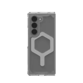 Klloqe mbrojtëse UAG Plyo Pro për Galaxy Z Fold6, transparente, magnetike, Ice Silver