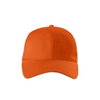 Kapelë Malfini Sunshine Cap MLI-P3111, pambuk 100%, portokalli