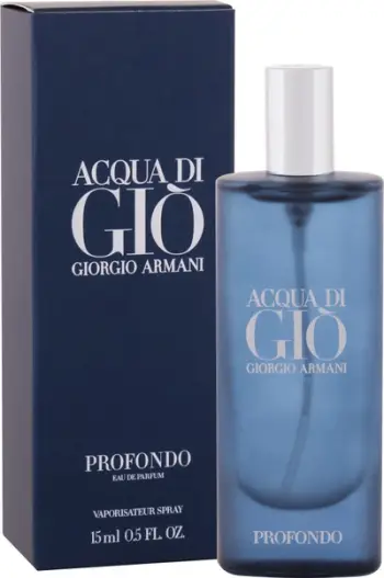 Parfum për meshkuj Giorgio Armani Acqua Di Gio Profondo, Eau de Parfum, 15ml