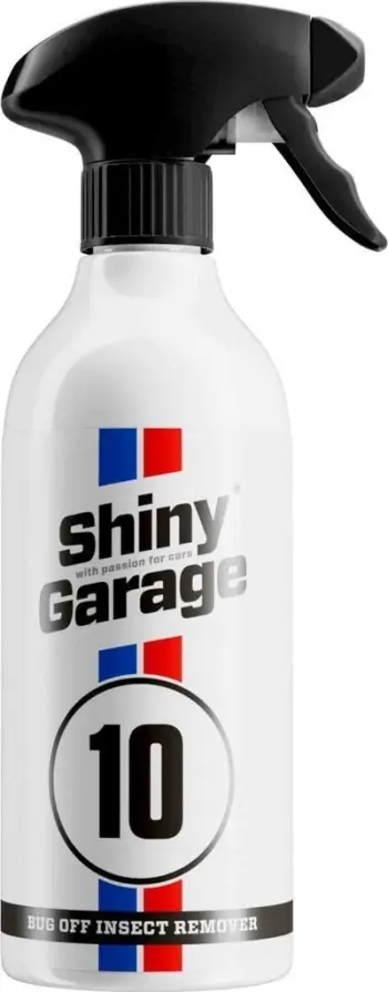 Shkume pastruese insektesh Shiny Garage Bug Off Insect Remover, solucion për karroceri dhe xhama, 500ml, transparente