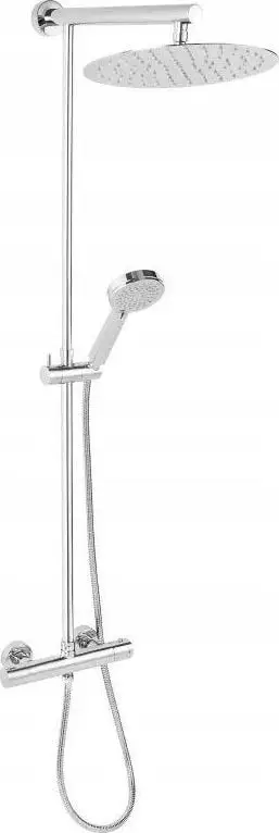 Set dushi Ferro Trevi NP75 TRV7U, termostatik, sistem Easy Clean, krom