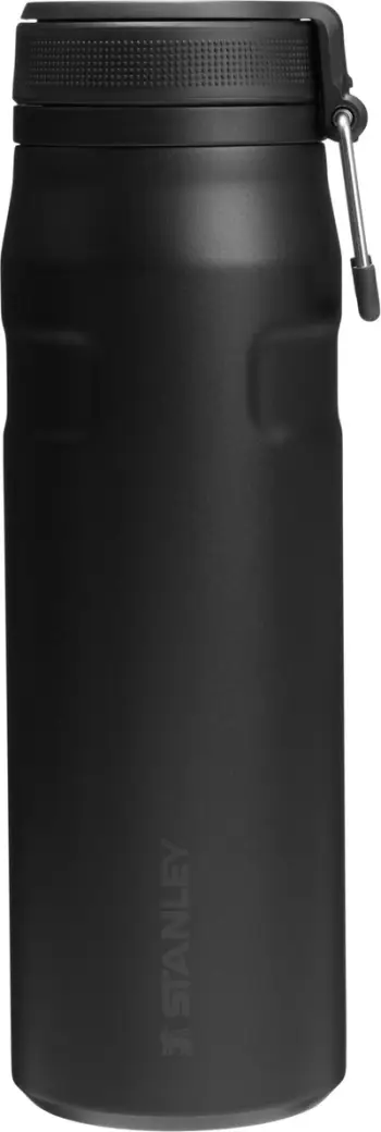 Shishe termosi Stanley IceFlow Bottle Twist Flip, 0.71L, inoks, e zezë