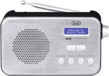 Radio portative Trevi DAB 7F92 R, e zezë