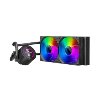 Ftohës ujor CPU 1stPlayer TS4-240-BK, 240mm, ARGB, i zi