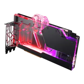Water block për kartë grafike Phanteks Glacier G40 4090 MSI, DRGB, me backplate, i zi