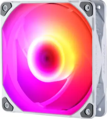 Ftohës kase Phanteks M25-120 D-RGB, 120mm, PWM 2000RPM, i bardhë, set 3 copë