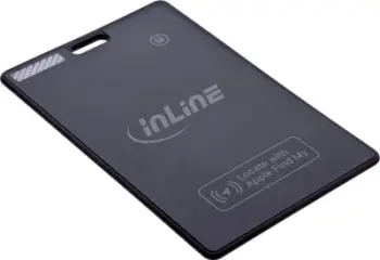 Kartë inteligjente gjurmimi InLine Wallet Finder, Bluetooth 5.3, Qi, IPX5