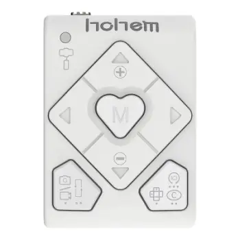 Telekomandë Hohem Wireless Bluetooth, për stabilizator, e zezë