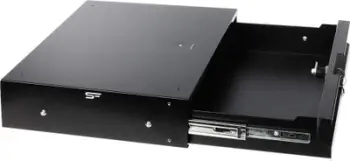 Sirtar rack StalFlex 19" 2U, thellësi 320 mm, i zi