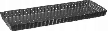 Kallëp për kek 5five Simple Smart, 35 x 11 cm, metalik, gri