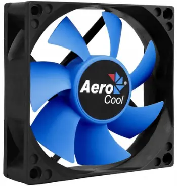 Ventilator kasë Aerocool Motion 8, 80mm, 2000 RPM, blu