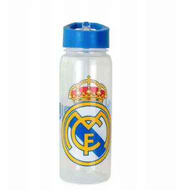 Shishe uji Kids Licensing Real Madrid, 0.6L, plastike, transparente me blu