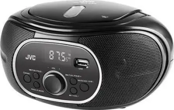 Radio CD JVC RDE221B, USB, AUX, e zezë