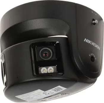 Kamerë IP Hikvision DS-2CD2387G2P-LSU/SL, lente 4mm, me audio, e zezë