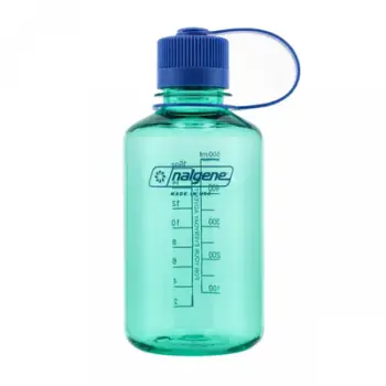 Shishe uji Nalgene Sustain, 500ml, grykë e ngushtë, jeshile pastel
