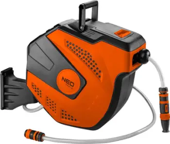 Bobinë automatike kopshti Neo 15-891, gyp 1/2" 20+2 m, montim në mur, gri