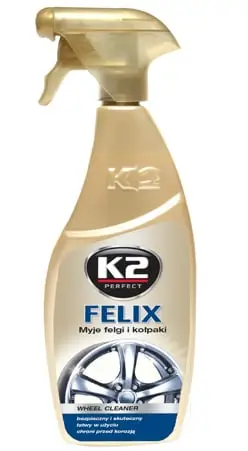 Pastrues felnesh K2 FELIX, për felne dhe kapakë rrotash, 700ml