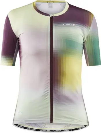 Bluzë çiklizmi Craft ADV Aero Jersey, për femra, aerodinamike, e zezë