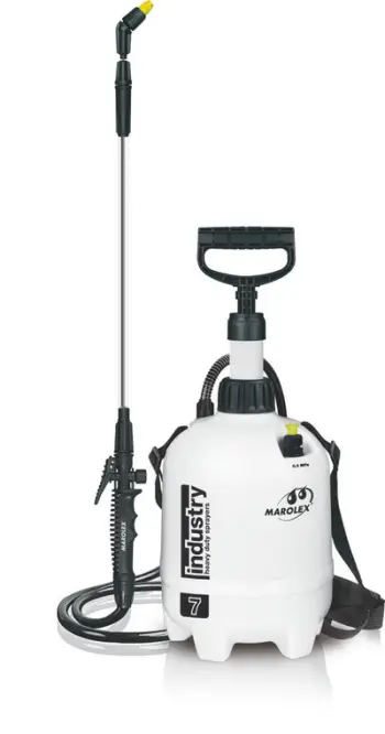 Pompë spërkatëse Marolex Industry Acid Line 7 S106.232, 7L, shkop çeliku 60cm, gri