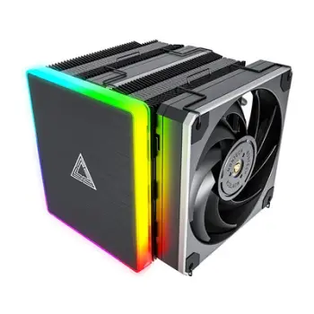 Ftohës CPU Montech Metal DT24 Premium, dual tower, 270W TDP, ARGB, i zi