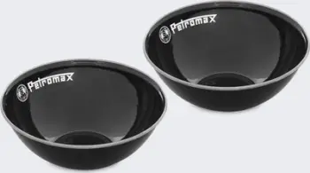 Set tasa emajl Petromax, 2 copë, 1L, shumëngjyrëshe