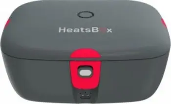 Kuti drekë vetëngrohëse HeatsBox Go, bateri e integruar, kontroll përmes aplikacionit, gri e zezë