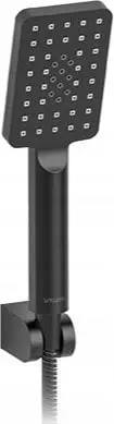Set dushi Valvex Loft Black, me bateri, i zi mat