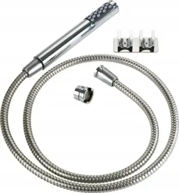 Dush lavamani WENKO 81340100, zorrë 150 cm, dorezë 20 cm, argjend i lustruar