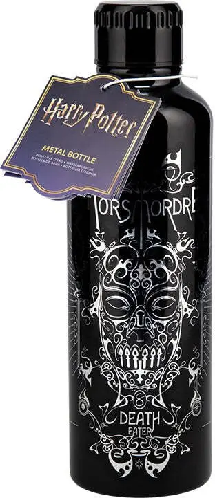 Shishe uji Harry Potter Death Eater, metalike 500ml, e zezë